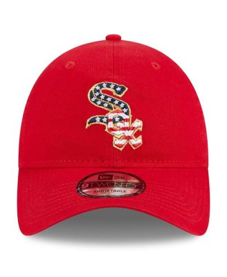 Men's Red Chicago White Sox 2023 Fourth of July 9TWENTY Adjustable Hat