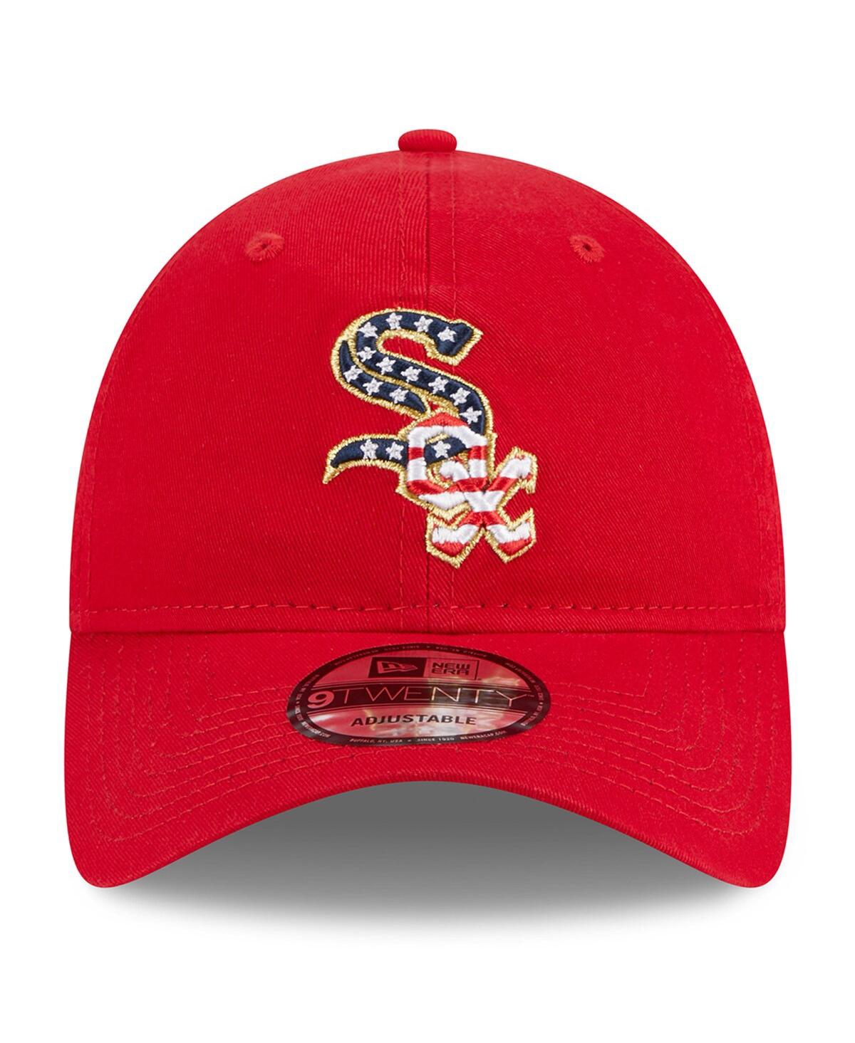 Men's New EraChicago White Sox 2023 Fourth of July 9TWENTY Adjustable Hat - Red