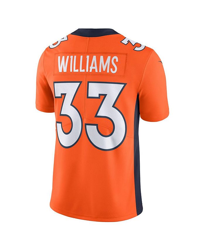 Javonte Williams Denver Broncos Nike Vapor Untouchable Limited Jersey -  Orange