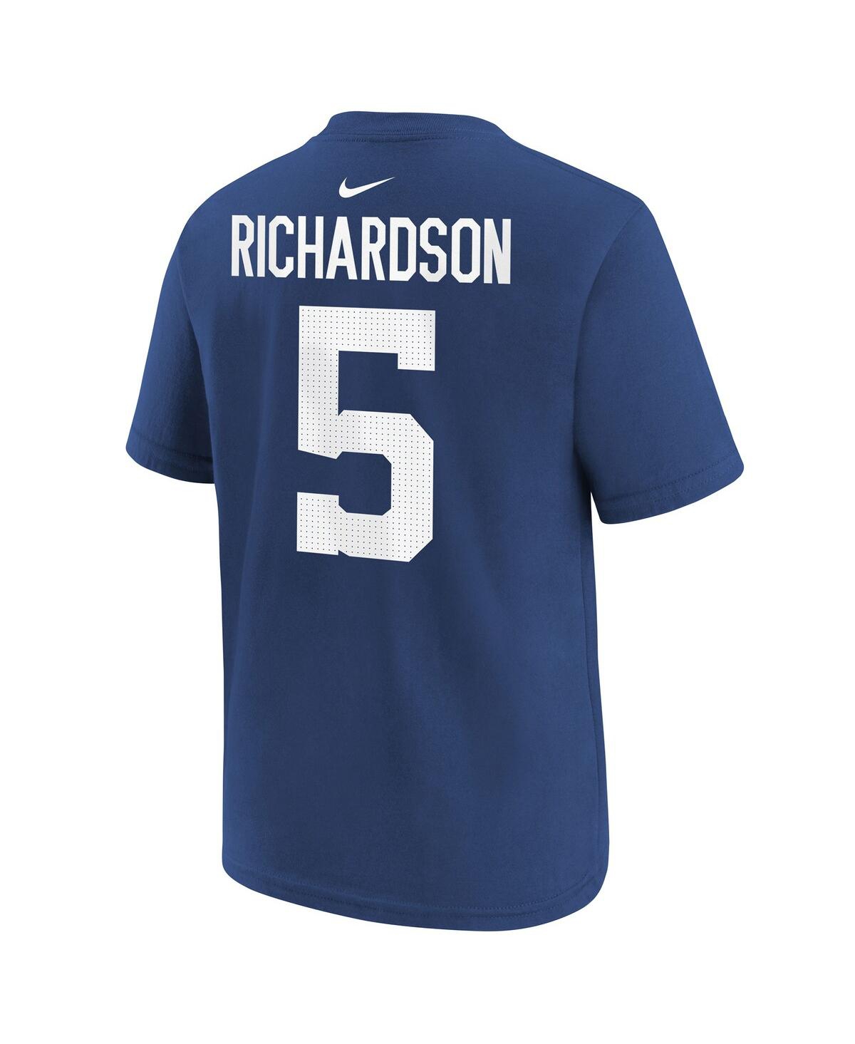 Shop Nike Big Boys  Anthony Richardson Royal Indianapolis Colts 2023 Nfl Draft First Round Pick Player Nam
