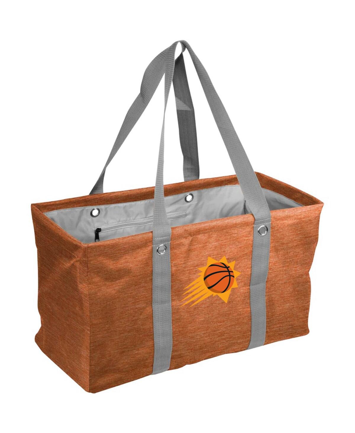 Logo Brands Women's Phoenix Suns Crosshatch Picnic Caddy Tote Bag In Orange