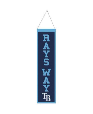 Tampa Bay Rays 8" x 32" Slogan Wool Banner