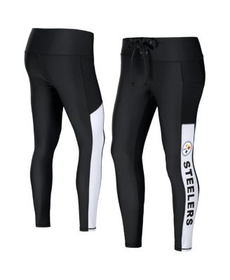 Women's Black Pittsburgh Steelers Leggings