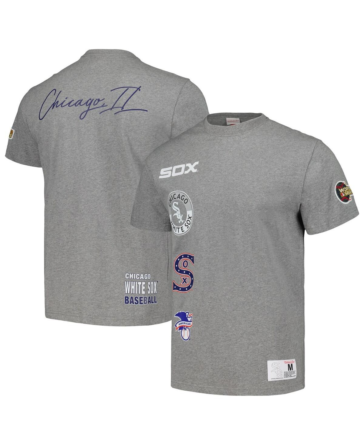 Мужская футболка Heather Gray из коллекции Chicago White Sox Cooperstown Collection City Collection