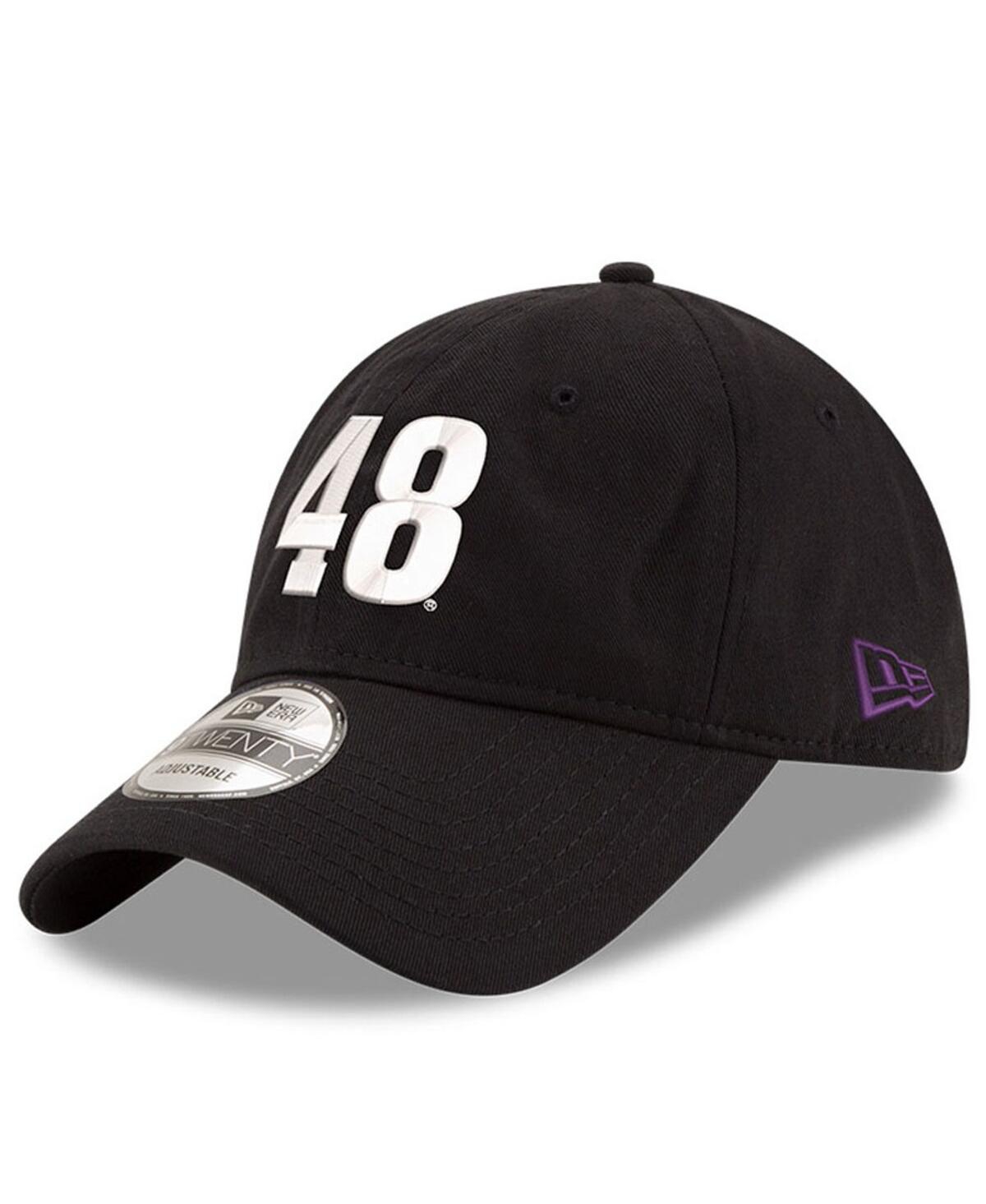NEW ERA MEN'S NEW ERA BLACK ALEX BOWMAN ENZYME WASHED 9TWENTY ADJUSTABLE HAT 