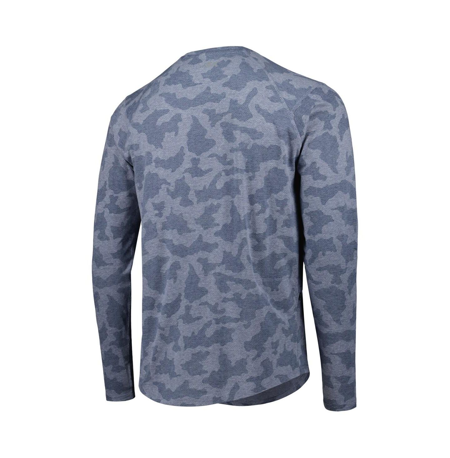 Мужская футболка MSX by Michael Strahan Navy Tennessee Titans Performance Camo Long Sleeve — фото 4