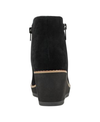 Women's Jayda Round Toe Casual Wedge Booties