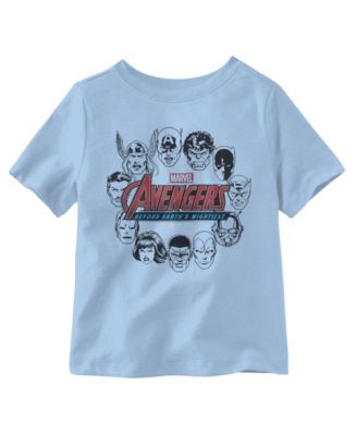 Hybrid Toddler Boys Marvel Short Sleeves T-shirt - Macy's