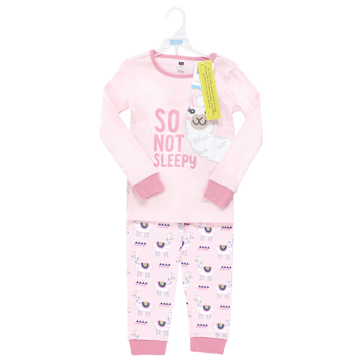 Hudson Baby Big Girls Cotton Pajama Set, Deer