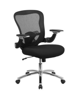 EMMA+OLIVER Mid-Back Mesh Executive Swivel Ergonomic Office Chair With ...