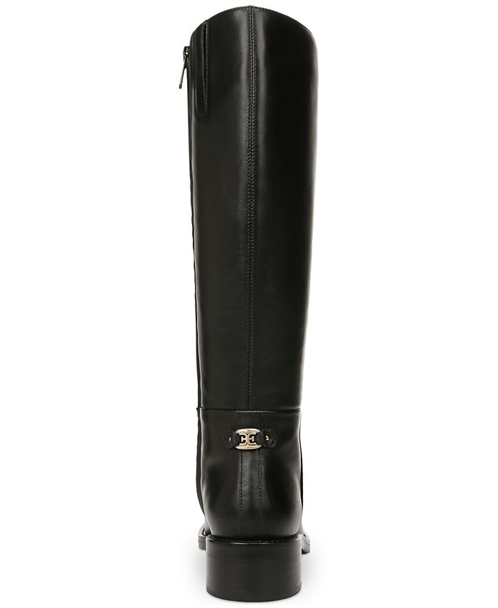 Irem, Bottes noires femmes cavalière au genou éclair