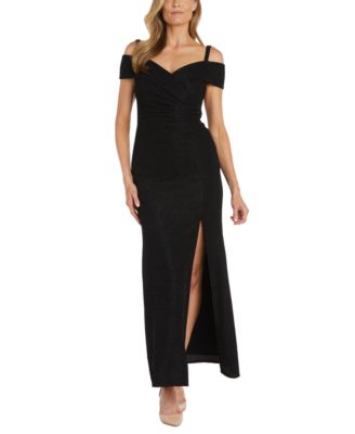 Nightway cold shoulder gown best sale