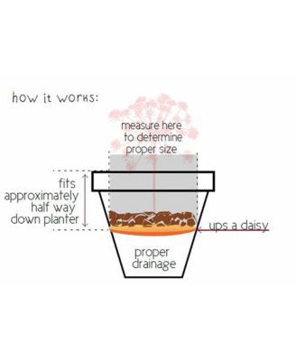 T6320 Planter Insert, Plastic, 10 Inch