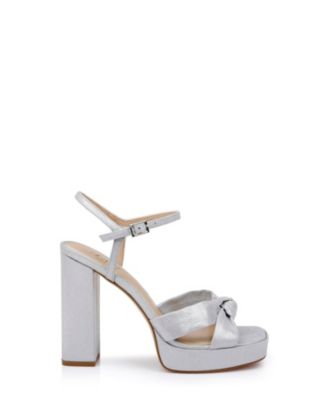 Women's Valencia Square Toe Evening Platform Sandals