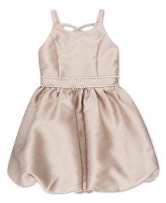 Speechless Big Girls Sleeveless Cross-Back Bubble Dress - Macy's