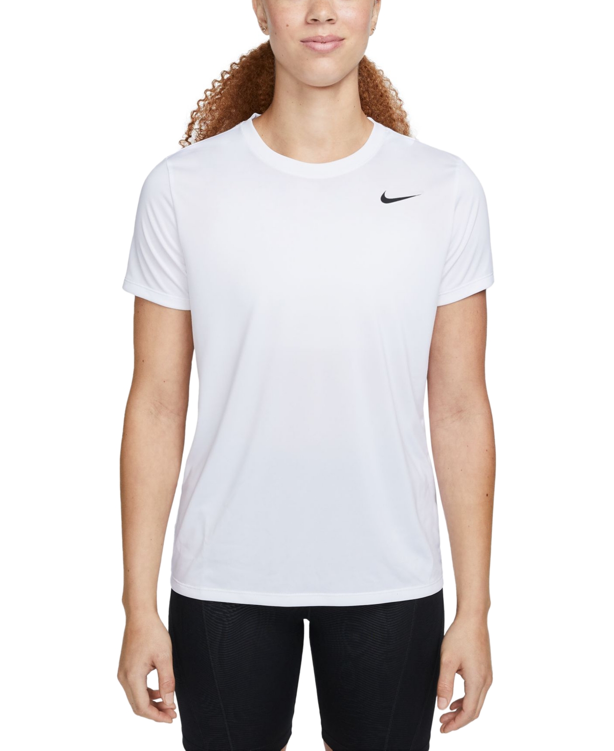 Shop Nike Women's Dri-fit T-shirt In White