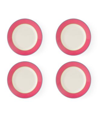 Kit Kemp for Calypso 4 Piece Salad Plates Set, Service for 4