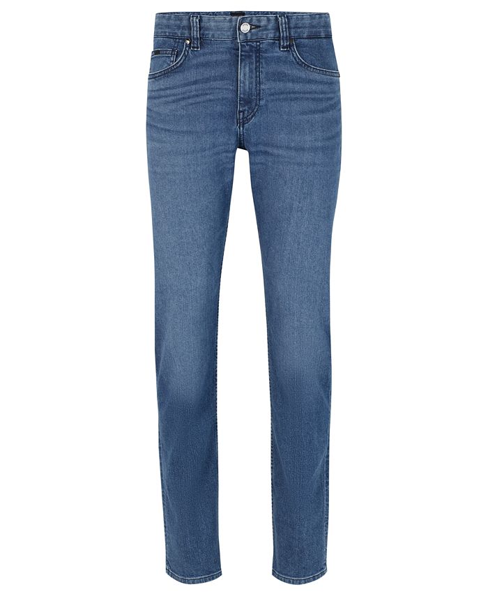 Hugo Boss Men's Comfort Slim-Fit Jeans - Macy's
