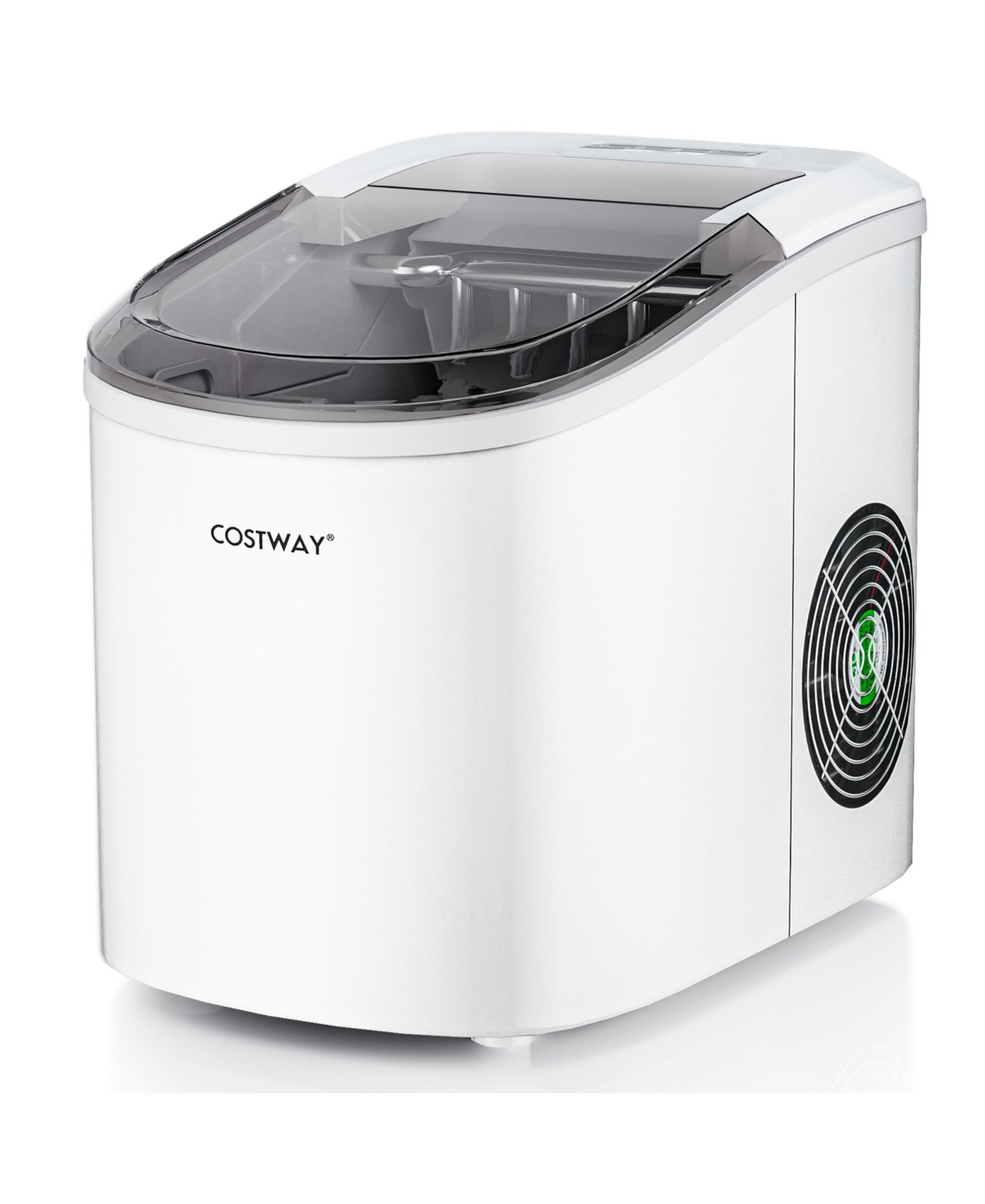 Costway Ice Maker Machine Countertop Automatic Ice Maker 27 Lbs/24 Hrs