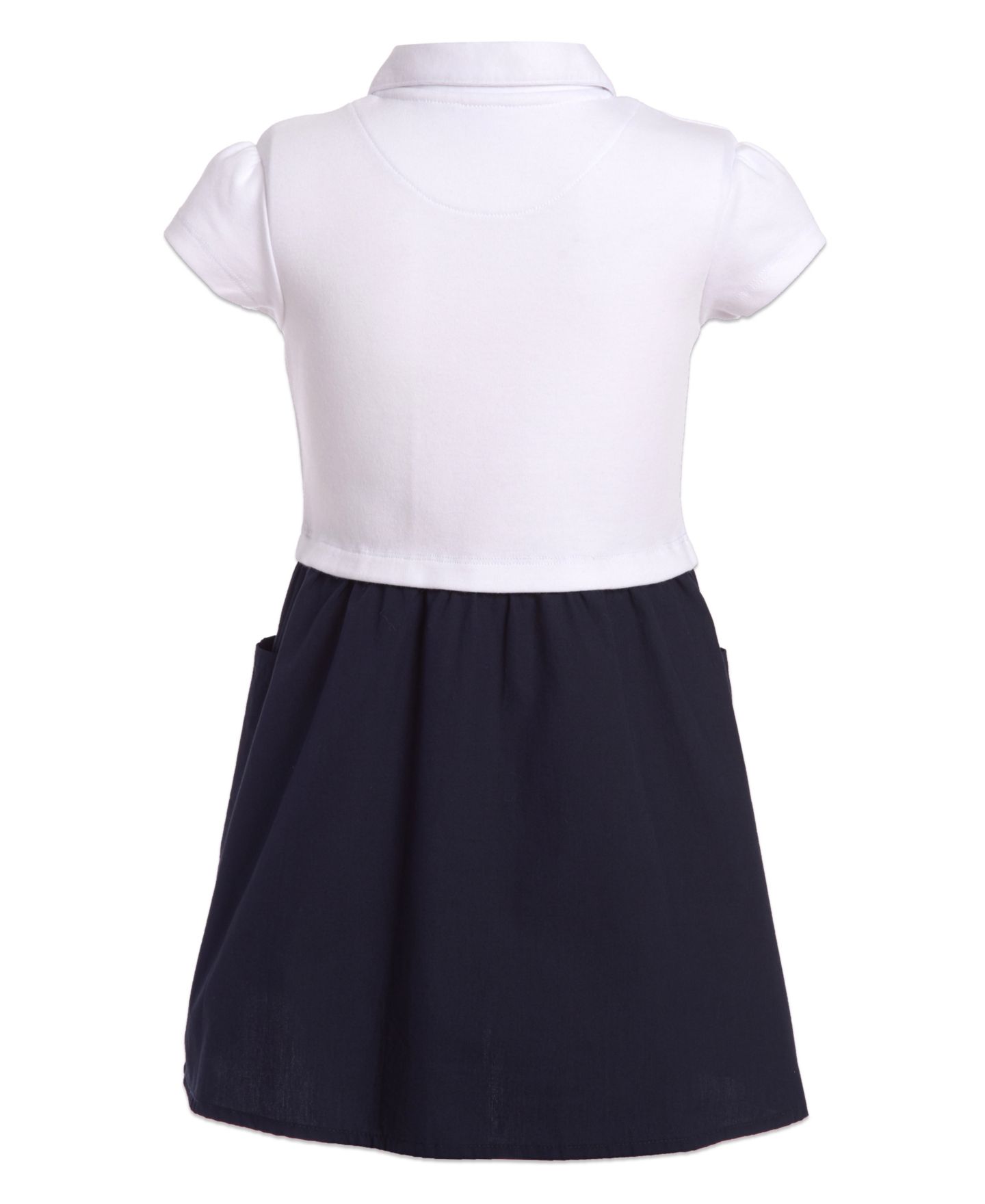 Платье Nautica Uniform 2 Tone Interlock Dress для девочек — фото 2