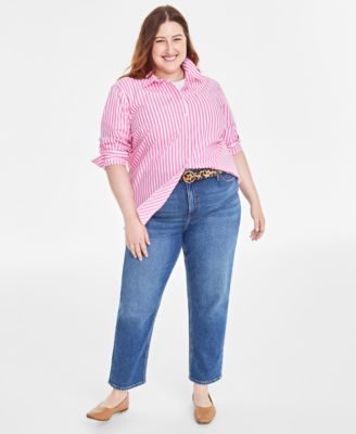 On 34th - Women's Collared Button-Down Shirt