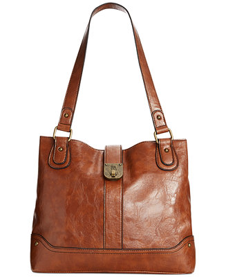 Style & Co Twistlock Tote, Created for Macy's & Reviews - Handbags ...