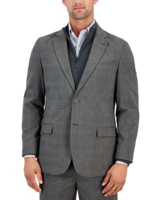 Men's Modern-Fit Stretch Nested Suit