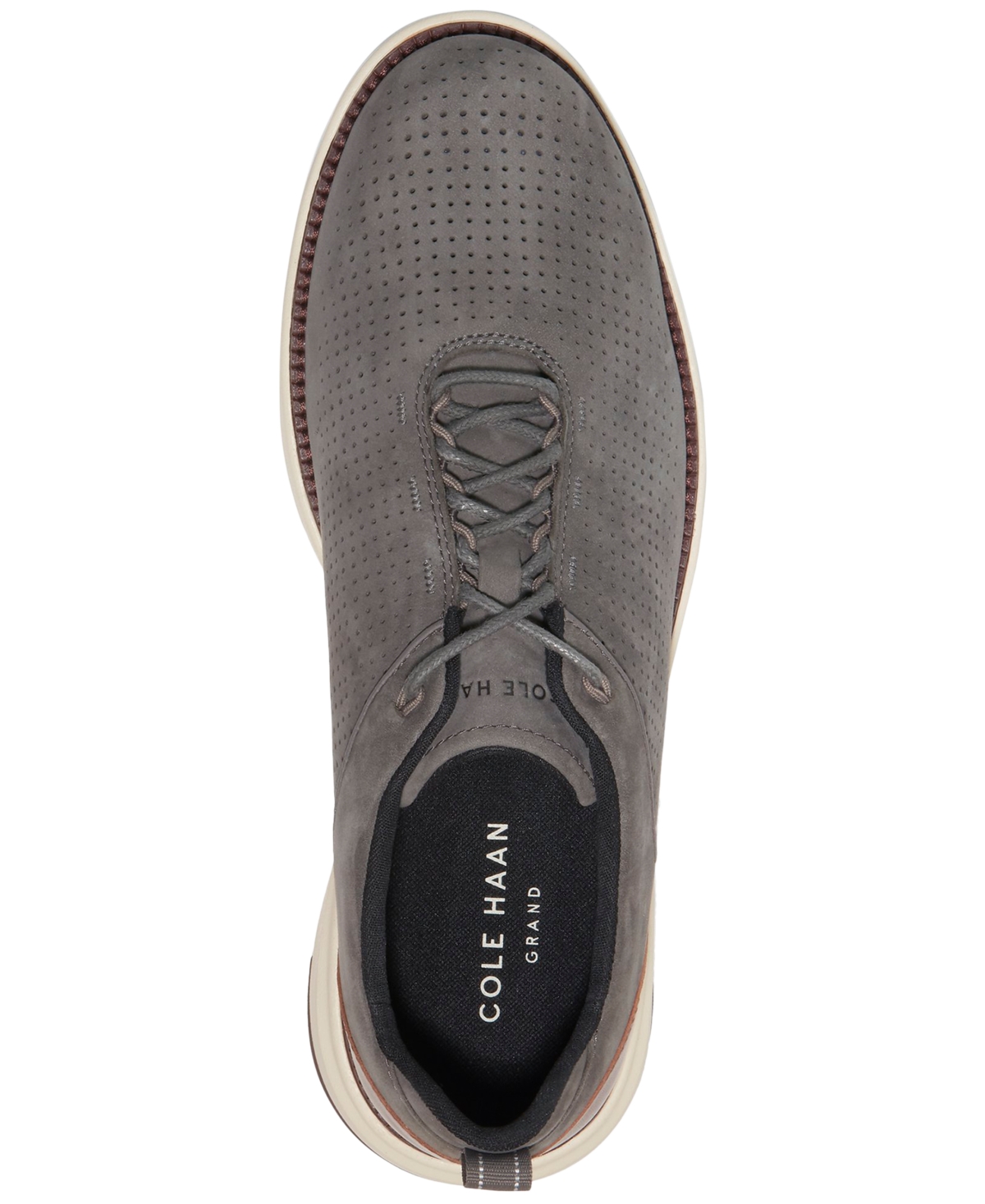 Cole Haan Men's Grand Atlantic Textured Sneaker -woodbury/ivory