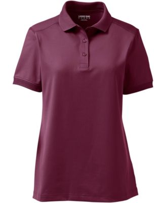 Women's School Uniform Short Sleeve Rapid Dry Polo Shirt