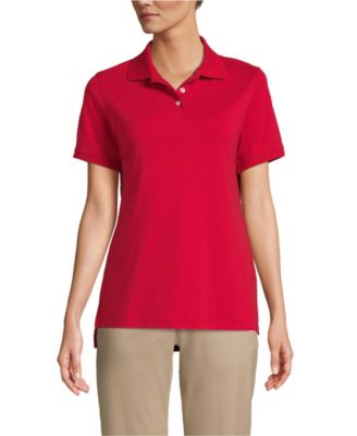 Women's Tall Short Sleeve Interlock Polo Shirt