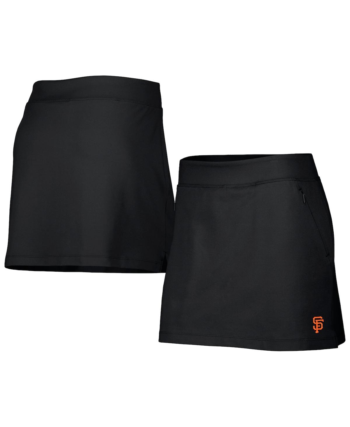 Tommy Bahama Women's  Black San Francisco Giants Aubrey Islandzone Skort In Black