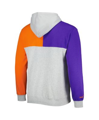 Men's Heather Gray Phoenix Suns Tie-Breaker Pullover Hoodie