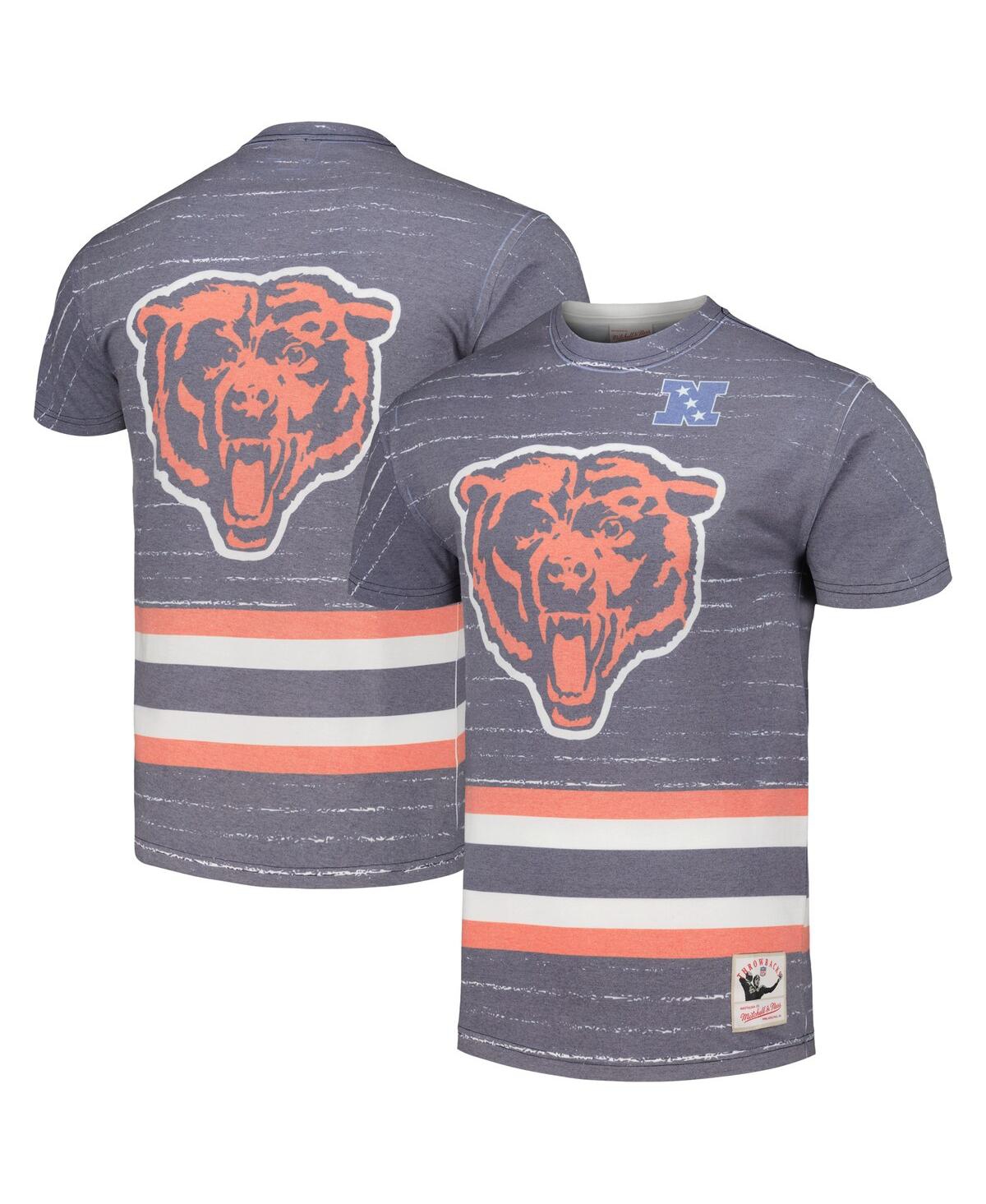 Mitchell & Ness Men's  Navy Chicago Bears Jumbotron 3.0 T-shirt In Navy