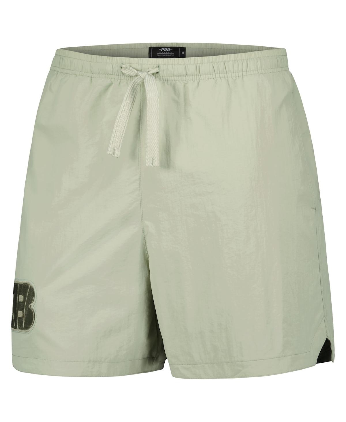 Pro Standard Men's  Light Green Cincinnati Bengals Neutrals 2.0 Woven Shorts In Light Green