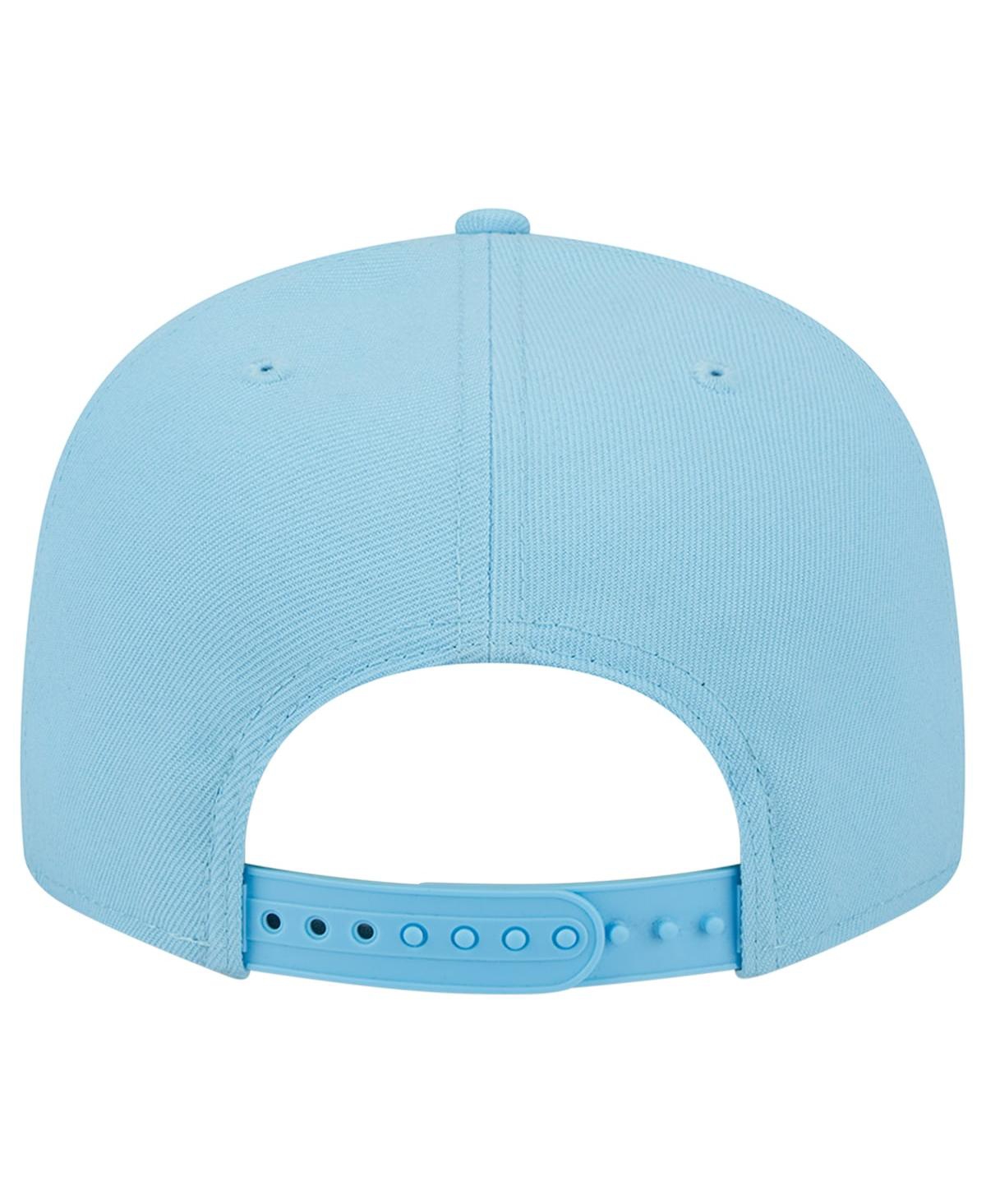 Men's New EraNew England Patriots Color Pack Brights 9FIFTY Snapback Hat - Light Blue