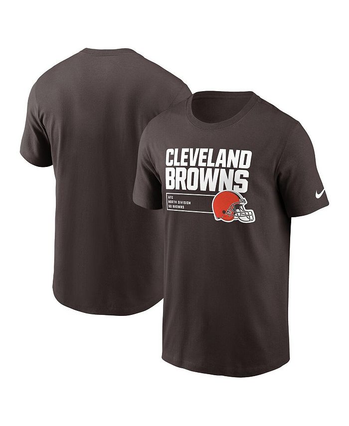 Nike Men's Brown Cleveland Browns Division Essential T-shirt - Macy's
