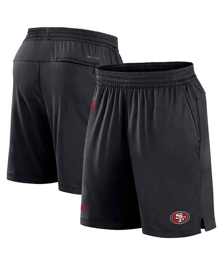 San Francisco 49ers Sideline Coach Men’s Nike Men's Dri-Fit NFL Polo in Black, Size: Medium | 00MG00A73-0BW