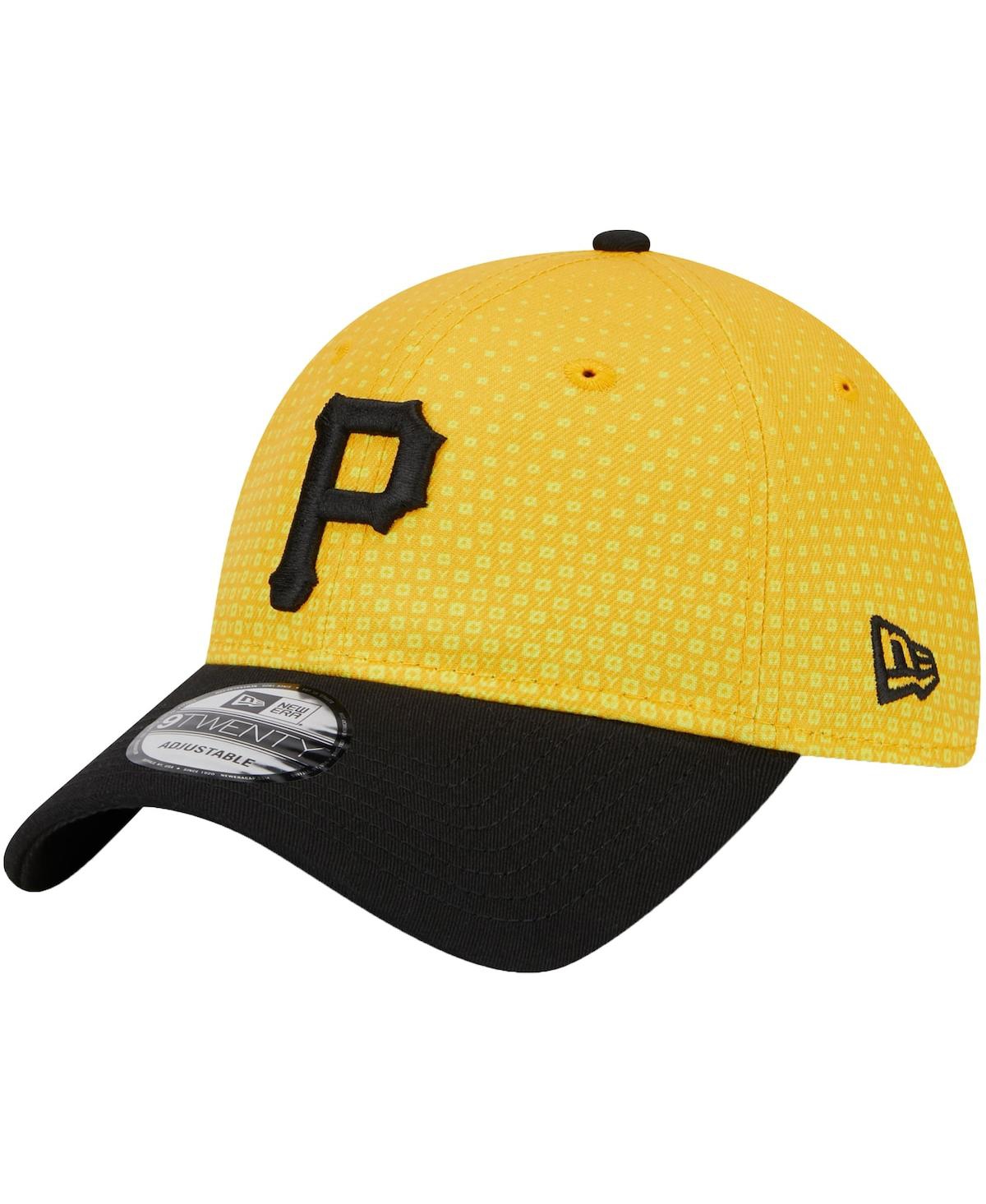 New Era Men's  Gold, Black Pittsburgh Pirates 2023 City Connect 9twenty Adjustable Hat In Gold,black