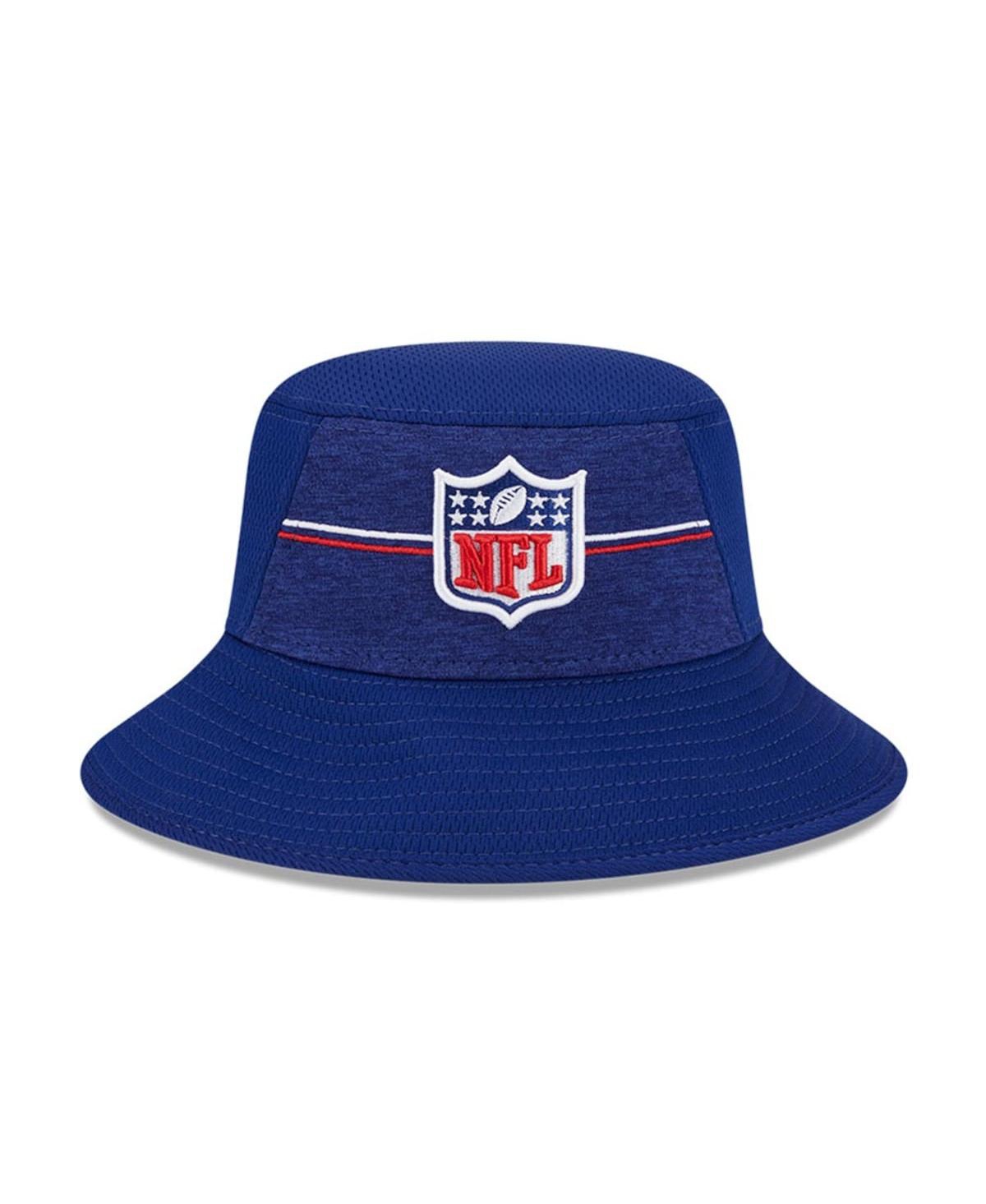 New Era Men's  Royal Shield Merchandise 2023 Nfl Training Camp Stretch Bucket Hat In Royal