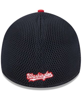 Men's Red Washington Nationals Team Neo 39THIRTY Flex Hat