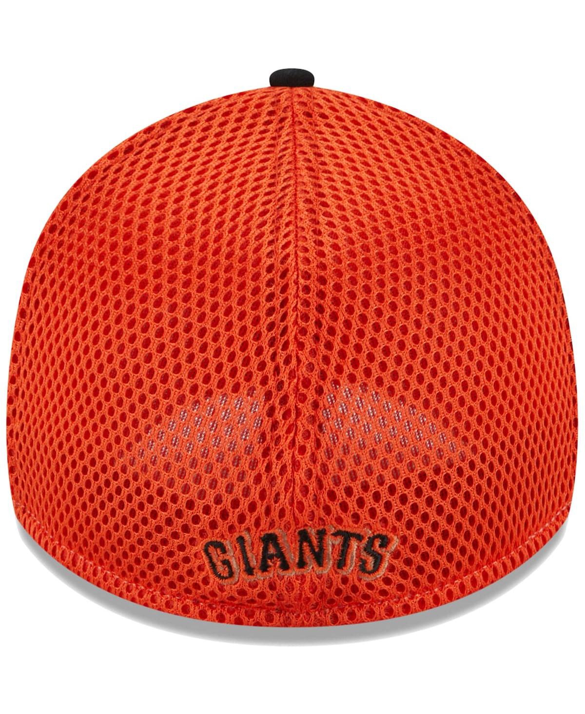 New Era Men's  Black San Francisco Giants Shadow Neo 39thirty Flex Hat In Black