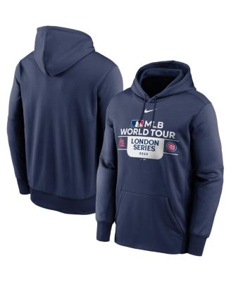 Men's Navy 2023 MLB World Tour: London Series Chicago Cubs vs&nbsp;St. Louis Cardinals Matchup Performance Pullover Hoodie