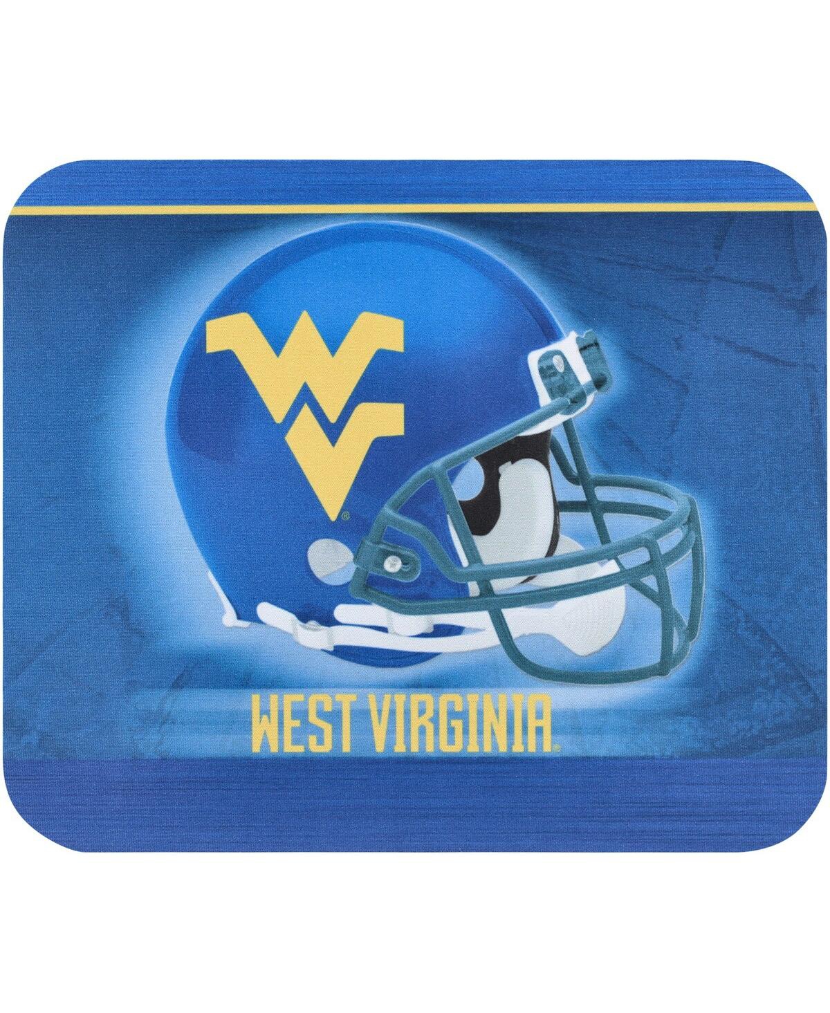 West Virginia Mountaineers Helmet Mouse Pad - Blue
