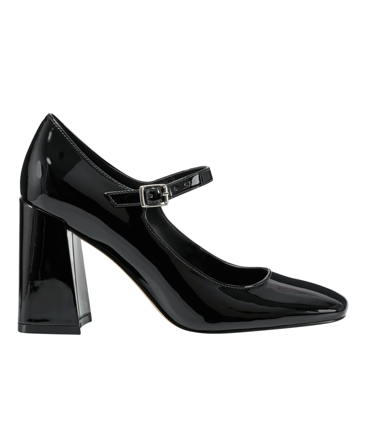 Marc Fisher Women's Charin Square Toe Block Heel Dress Pumps