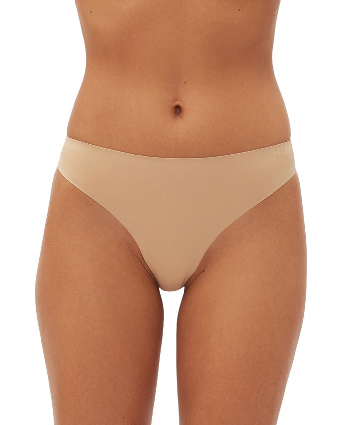 GAP GapBody Women's Everyday Essentials Laser Bonded Thong Underwear  GPW00383 - Macy's