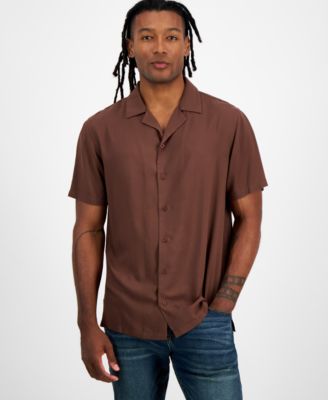 And Now This - Men's Resort Camp Collar Short-Sleeve Shirt