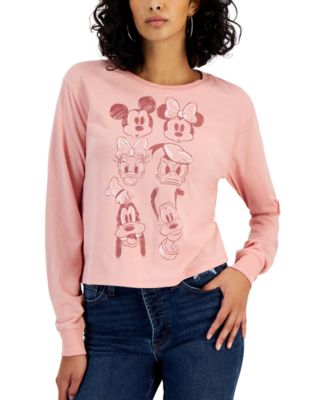 Disney Juniors Mickey Friends Long Sleeve T Shirt Macy s