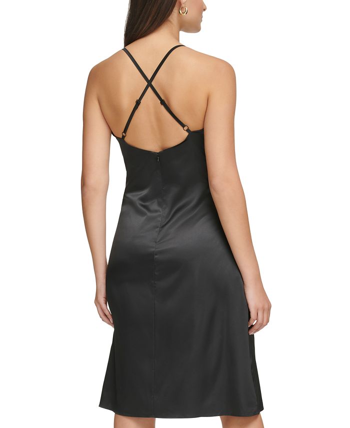 Guess Factory Lace Cassandra Bodysuit In Black
