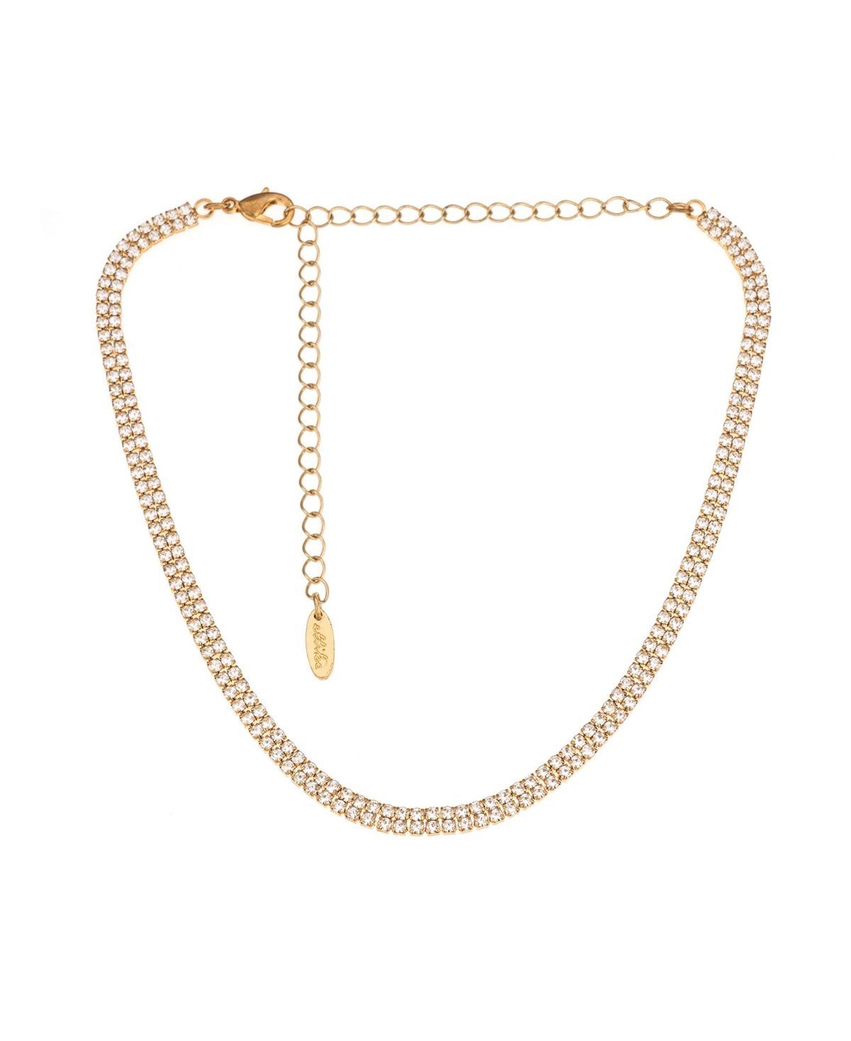 Simplicity 18K Gold Plated Choker Necklace - Gold