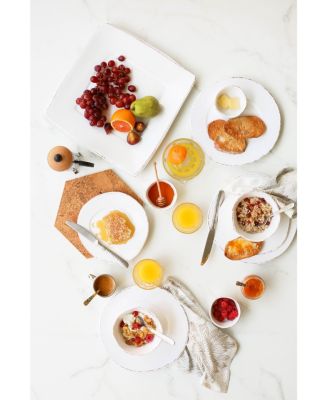 Melamine Lastra Square Platter 15"